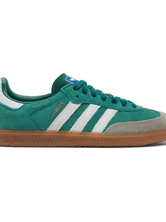 adidas Shoes - Adidas Samba OG - Collegiate Green Gum Grey Toe - ID2054